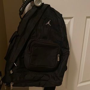 Expandable Jordan backpack! An older bag that practically looks new!